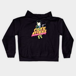 Cats Attacks Kids Hoodie